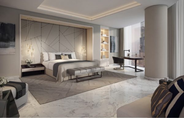 master bedroom 600x384 - IL Primo by Emaar at Downtown Dubai