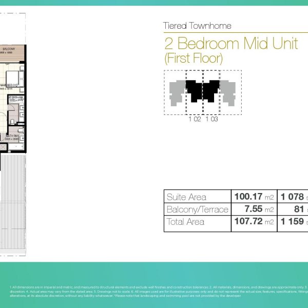 Urbana2 brochure page 013 600x600 - Urbana II Floor Plan