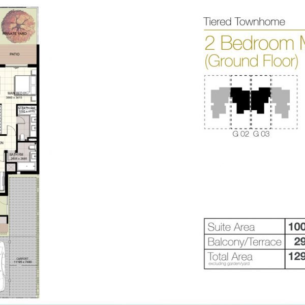 f2 600x600 - Urbana III - Floor Plans