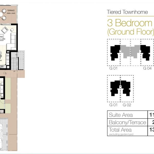 f4 600x600 - Urbana III - Floor Plans