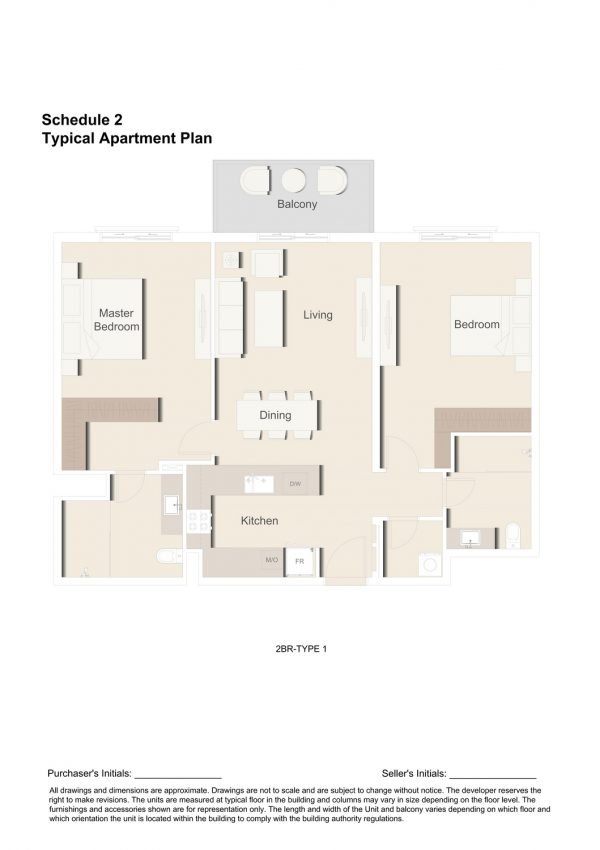 2BR TYPE 1 1 600x850 - Floor Plans - Eaton Place By Ellington