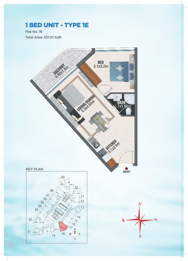 Bayz by Danube 39 600x831 - Floor Plans - Bayz By Danube