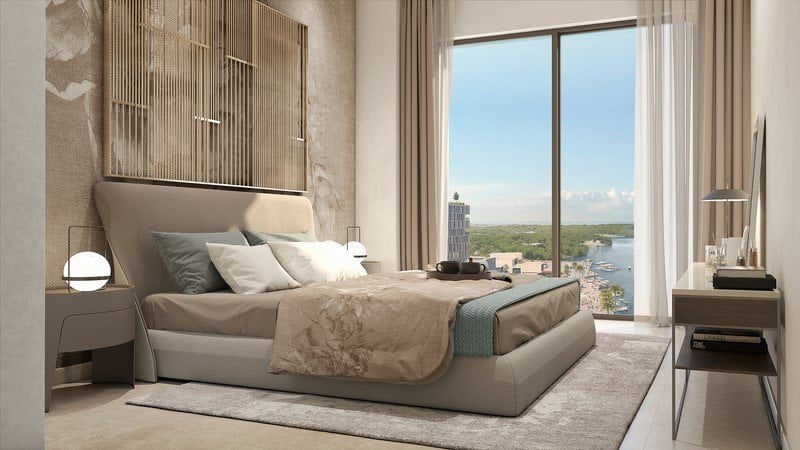 13 Penthouse Bedroom EDIT 1 - Breeze at Dubai Creek Harbour - Photo Gallery