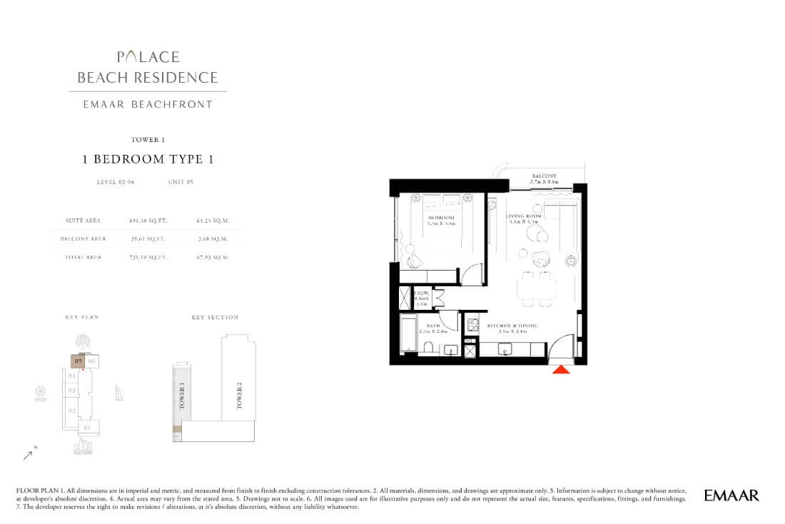 floor1 Page 03 - Palace Residences Emaar Beachfront