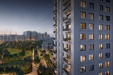 park field feature - Address Harbour Point by Emaar