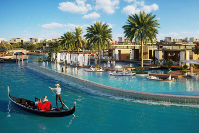 ميزة البندقية - مشاريع غير مخطط لها في دبي