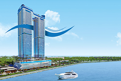 oceanz feature - Lawnz at Dubai International City by Danube