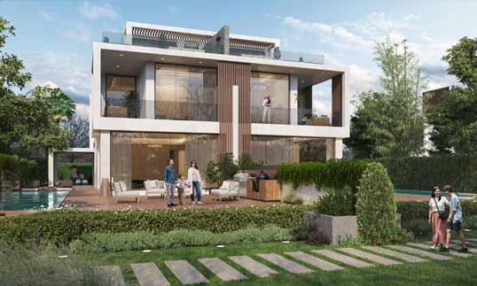 greens feat 1 - Melrose Limited Edition Golf Villas by Damac