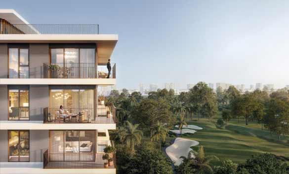 golf point feat - Address Residences Dubai Creek Harbour